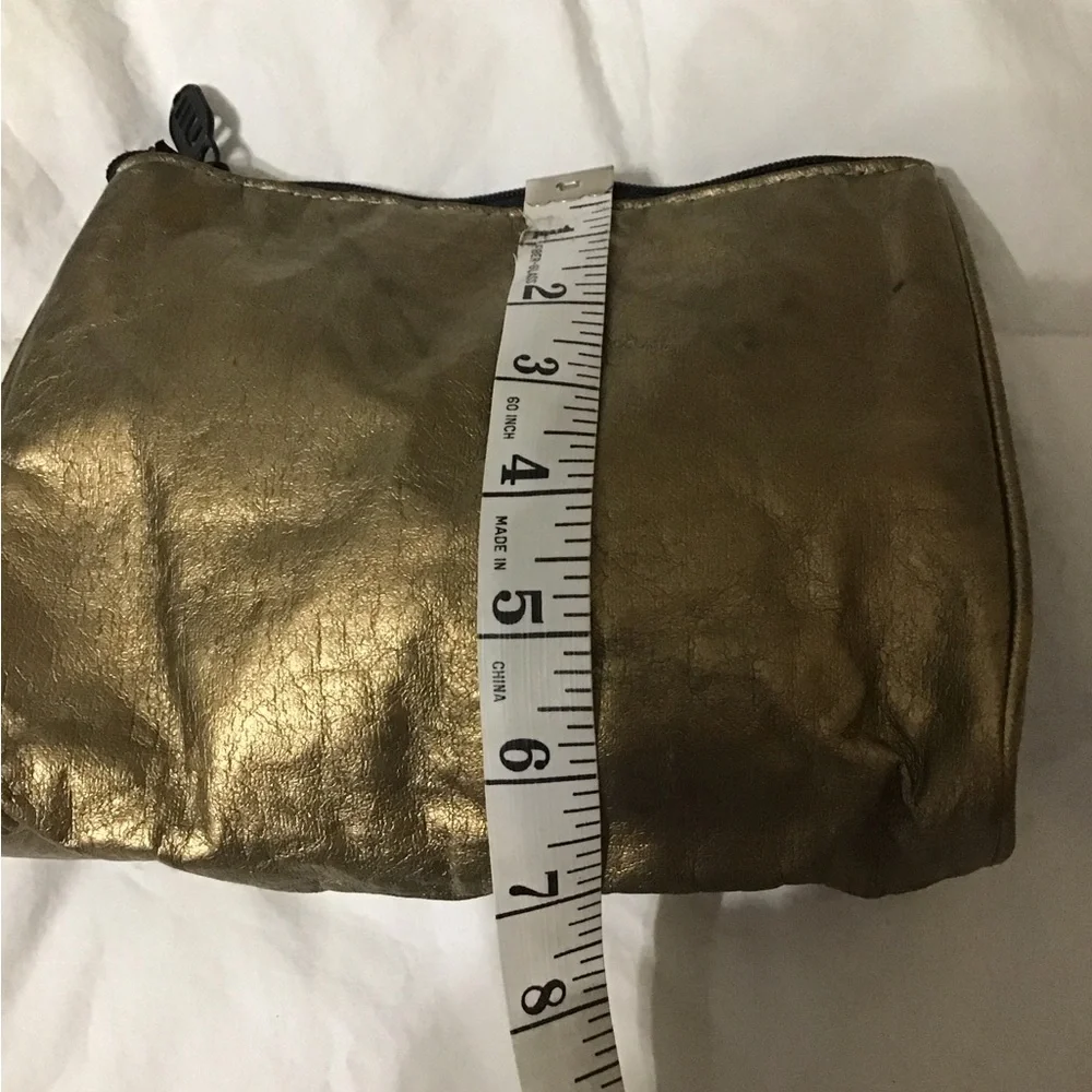 Gold Metallic Pouch
